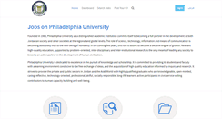 Desktop Screenshot of careers.philadelphia.edu.jo