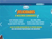 Tablet Screenshot of philadelphia.com.mx